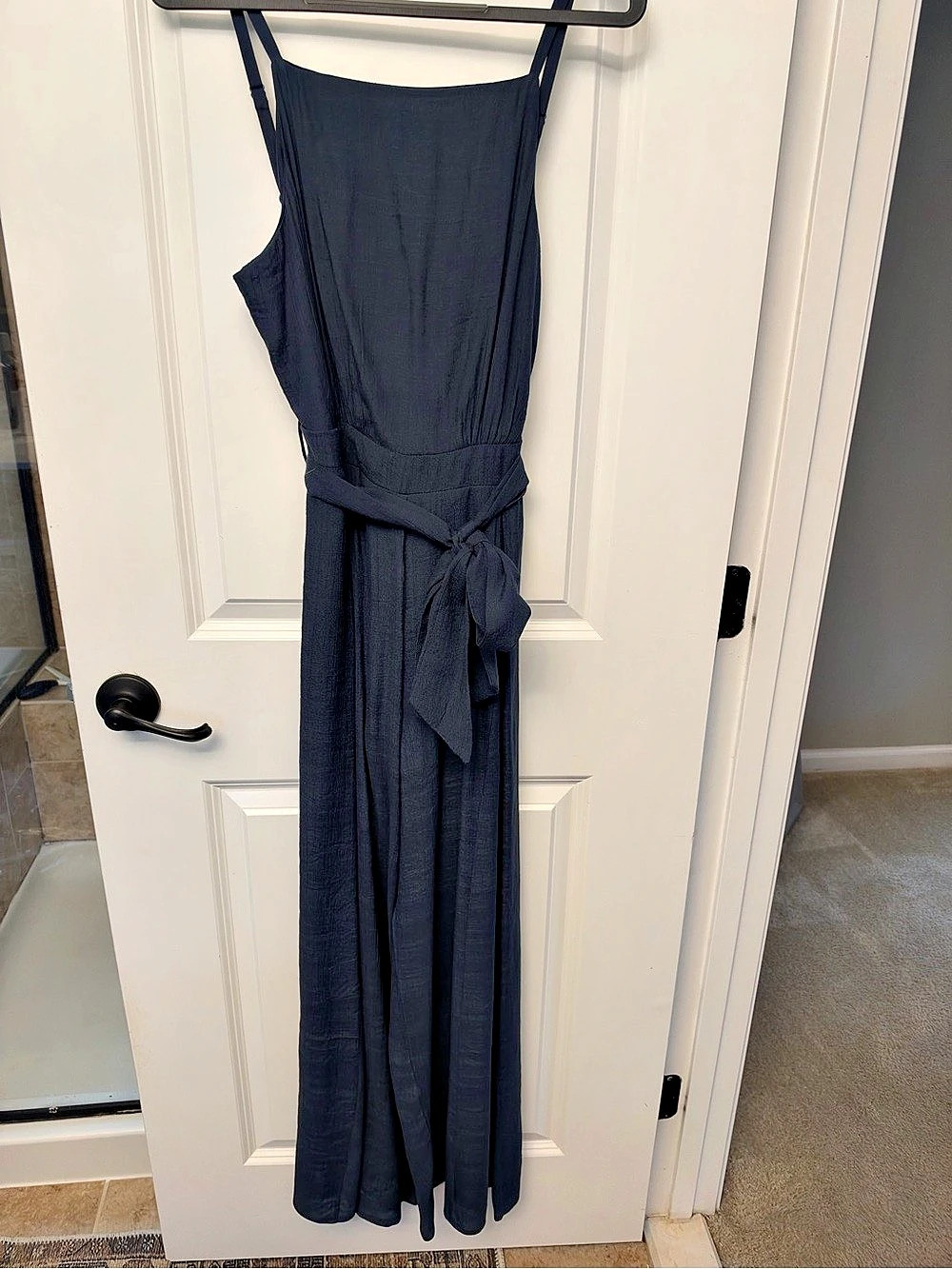 Wishlist Apparel Navy Pants Romper Size Small Like New